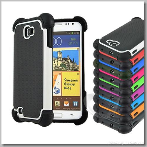 Hot selling defender case for Samsung S2 i9220 tpu and pc case