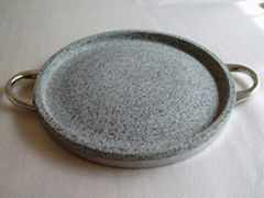  granite barbecue plate(japan and korea style tableware)