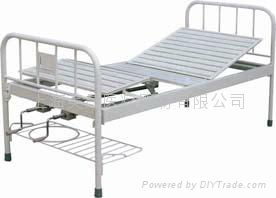 BCA-121 DOUBLE-ROCKER BED WITH STEEL TUBE BED HEAD 