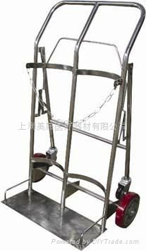 QXC-022 OXYGEN BOTTLE CART (STAINLESS STEE OR STEEL TUBE)