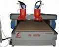 CNC Machine for Woodworking from Redsail (Model M-1325B, 2 Spindle)