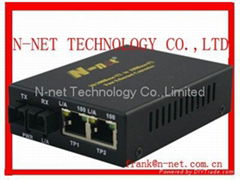 Unmanaged 10/100M Media Converter with 