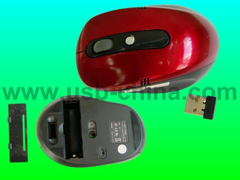 2.4G wireless digital RF mouse/fashion cordless mice