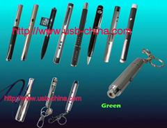 more kinds of green laser pointers / lazer indicator /laser pen --fashion gifts