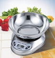 Electronic kitchen scale