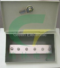 Grounding terminal box