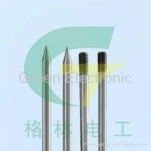 Lead clad steel earth rod