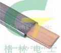 Lead clad copper/steel wire