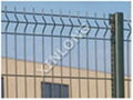 Common Modern Welded Panel Fence