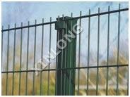 Common Modern Welded Panel Fence 2