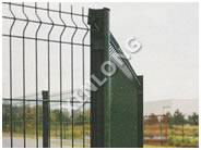 Common Modern Welded Panel Fence 4