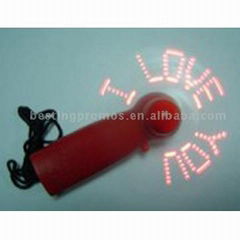 LED Message Fan