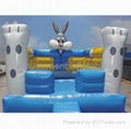 Inflatable cartoon jump bouncer  2
