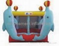 Inflatable cartoon jump bouncer  5