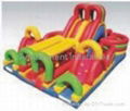 inflatable Combo slide bouncy  4