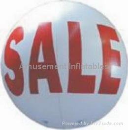 充氣升空氣球，氫氣球，廣告氣球(Bal 024)
