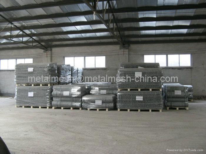  PVC coated and galvanized gabion box 5