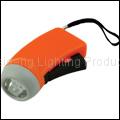 Solar LED flashlight