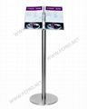 Freestanding Menu Holder 2xA4 size