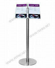 Freestanding Menu Holder 2xA4 size 