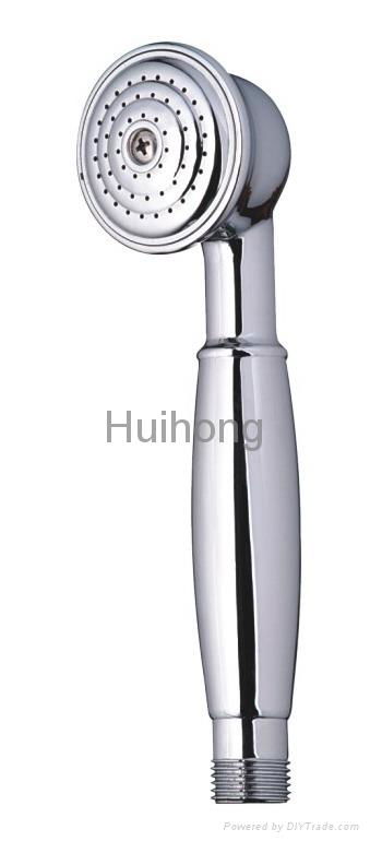 brass handheld showerhead, hand shower 4