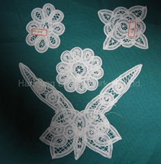 handmade battenberg lace applique 0063 series