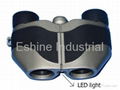 Binoculars with LED Flashlight