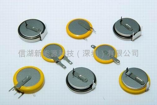 Newsun品牌CR系列锂锰扣式插脚电池