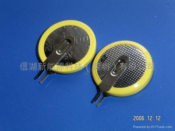 Newsun品牌CR系列锂锰扣式插脚电池 3