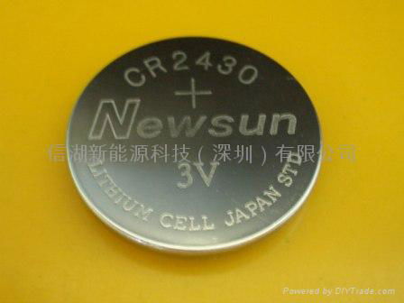 CR2430（Newsun品牌）锂锰扣式电池