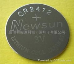 CR2412（Newsun品牌）锂锰扣式电池