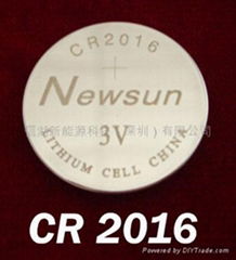 CR2016（Newsun品牌）锂锰扣式电池