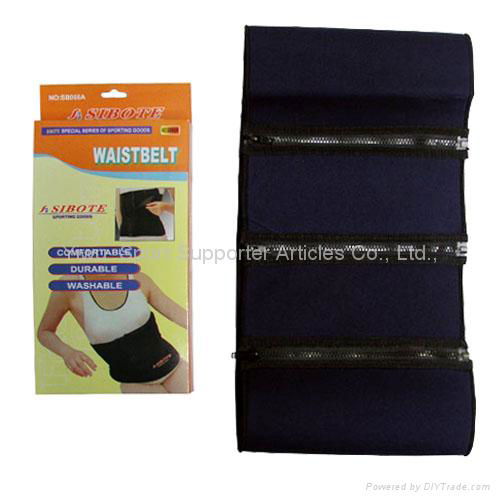 fitness Waistband Support body belt waistbelt  sport supporter 4