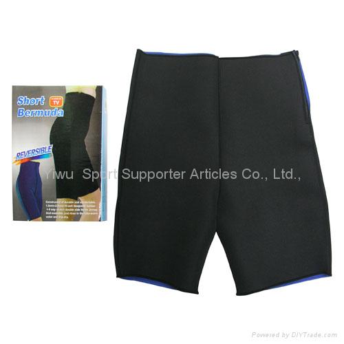 Sell Neoprene Short Pants Support fitness pant short  sport supporter 5