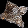 Negative Ion silk scarf 5