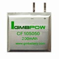 prismatic li/mno2  thin battery