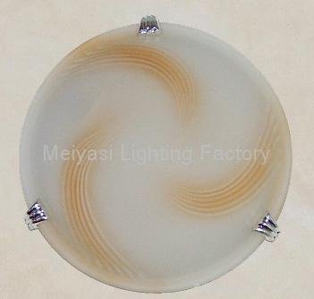Glass Ceiling Mounted Light 1