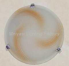 Glass Ceiling Mounted Light