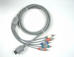 wii conponent hdtv cable(wii scart cable,wii rgb cable)