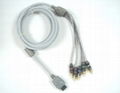 wii conponent hdtv cable(wii scart cable,wii rgb cable) 5