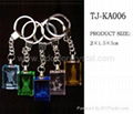 color crystal key chain 1