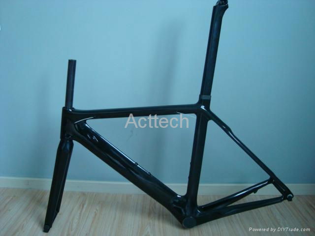 Carbon road racing frame, 3K/12K/UD, clear/matt coating, 51cm