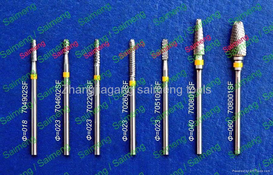 Tungsten  carbide bur and HP dental bur 5