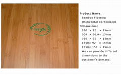 Bamboo flooring