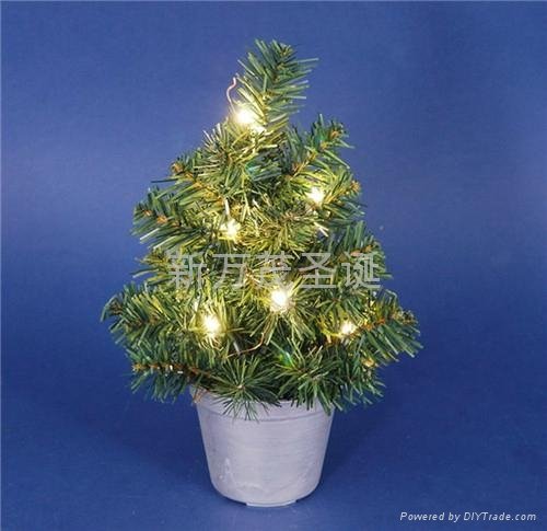 12 inches Potted Pine tree 