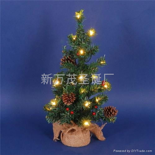 18 inches Pine tree with Jute bag