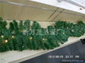 5M 420 Tips Pine garland with LED lights