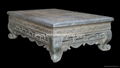 Perfect Chinese Carved Square Stone Table 1