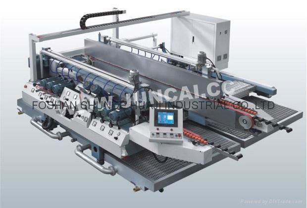 glass straight line double edger