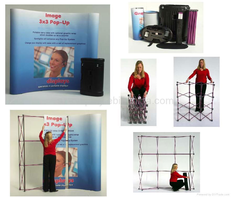 3x3 Pop Up Display